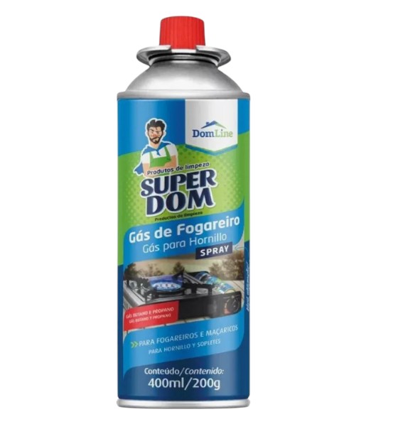 Gás Para Fogareiro e Maçarico 400ml Domline Spray