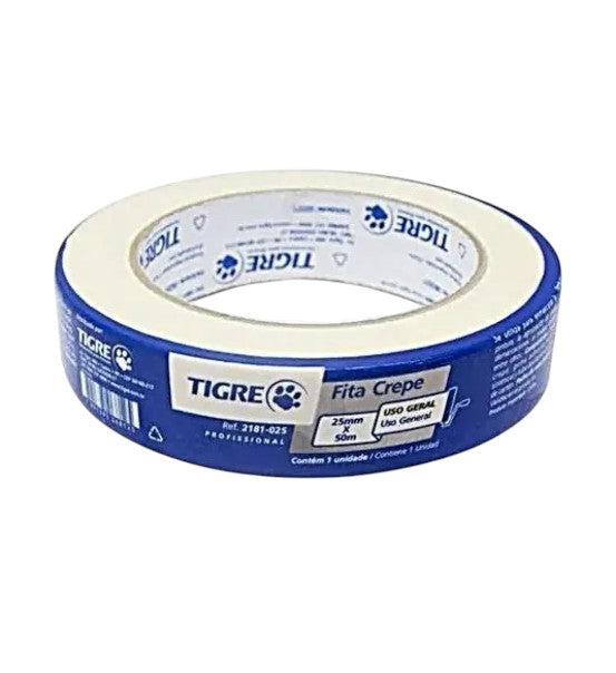 Fita Crepe 48 X 50m Tigre Profissional