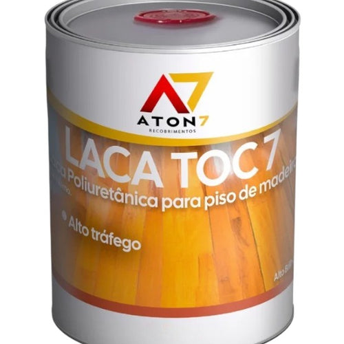 Laca Toc7 Poliuretano Brilho Madeira 5l Aton 7