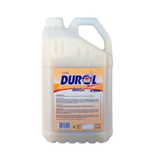 Cera Durol Master 5L Para Piso Brilho Alta E Durabilidade Madeira