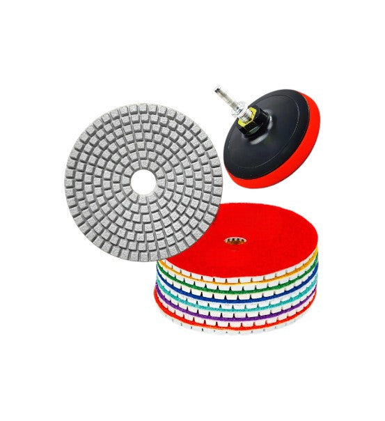 Disco de Lixa Diamantado Pastilha Agua Vários Grãos Norton Carborundum