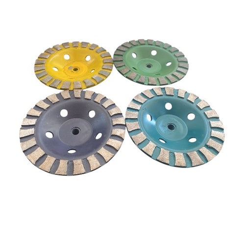 Disco Diamantado de Desbaste 180mm 7" Para Concreto Diamanglass