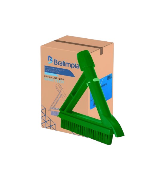 Escova De Rejunte Profissional Limpa Azulejo Maxi Tech Bralimpia