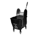 Balde Espremedor Lateral Mop Doblo Flex Black 30l Bralimpia