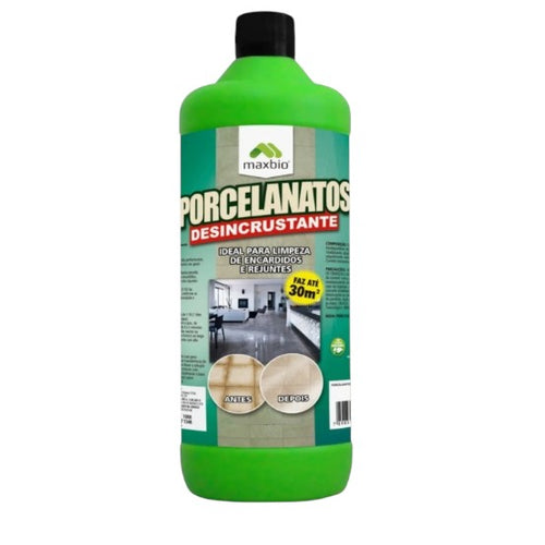 Limpa Porcelanatos Desincrustante 1l Concentrado Maxbio