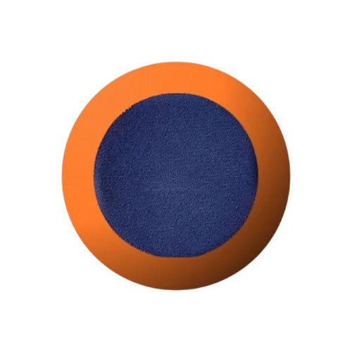 Boina de Vidro 5'' Azul Interface Branco Resolvidro