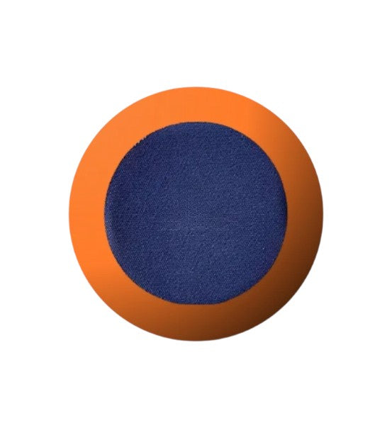 Boina de Vidro 5'' Azul Interface Branco Resolvidro