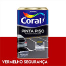 Tinta Acrílica Pinta Piso Vermelho Segurança 18l - Coral