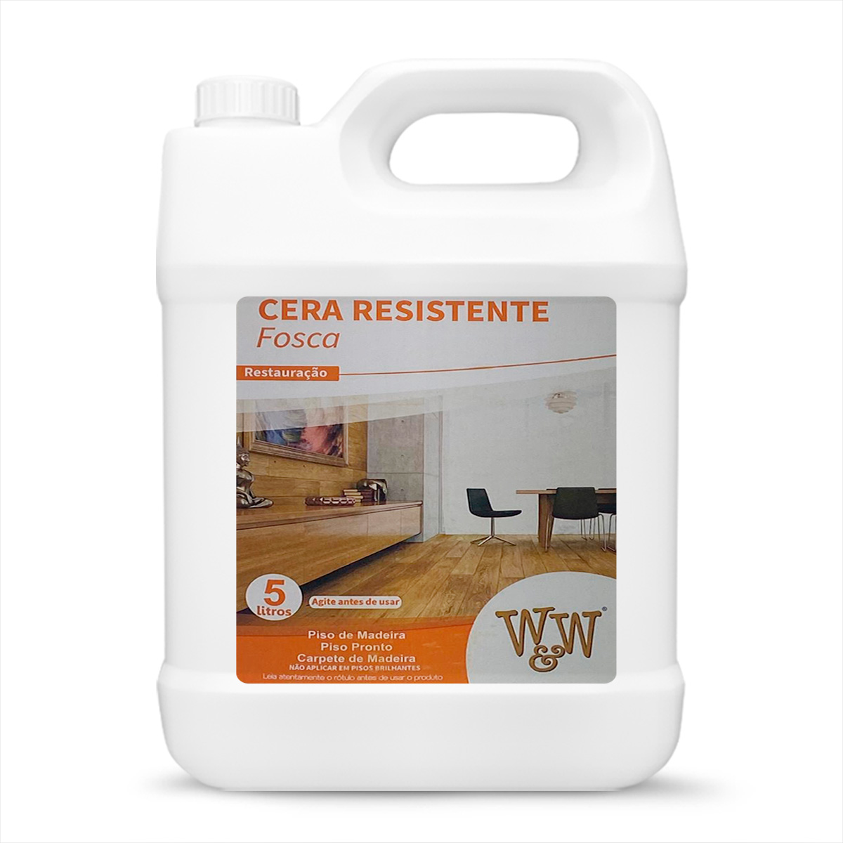 Cera Resistente Fosca W&w 5L
